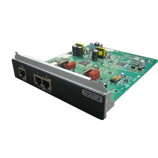 Panasonic KX-NS0180 2-Port Analog Trunk - 2-Port SLT Card SLC2 - LCOT2